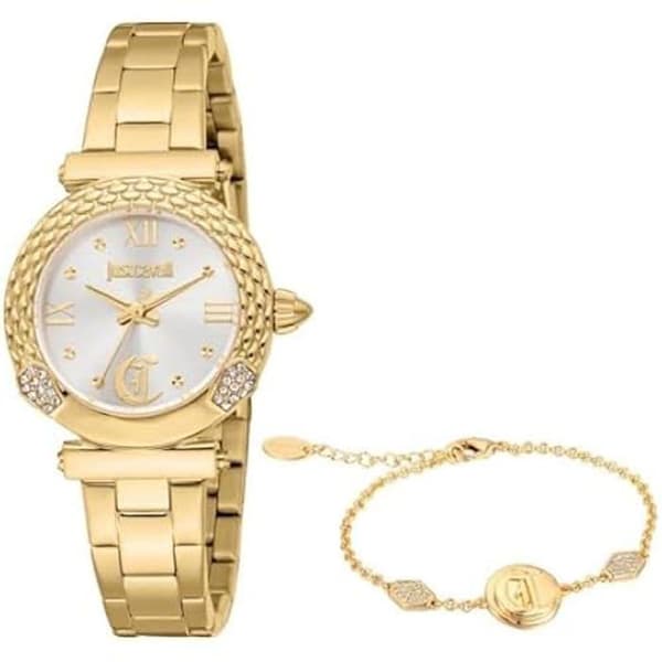 Damklocka - JUST CAVALLI - JC1L332M0055 - Rostfritt Stål - Quartz - Elegant och Trendig