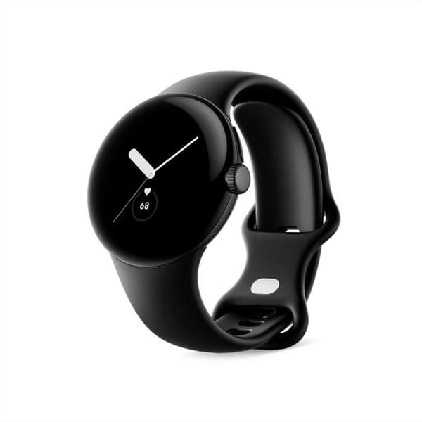 GOOGLE Pixel Watch Connected Watch - 41 mm - Active Matte Black - Obsidian-rem