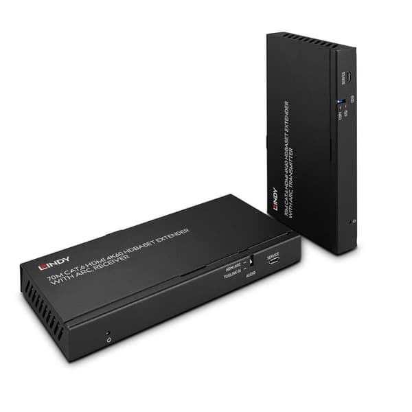LINDY - transmitter and receiver - video/audio/infrared/serial extender - HDBaseT
