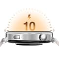 Miniatyrbild 3 av 6: Bluetooth-vattentät smartklocka IP68 med 10 dagar batteritid Riversong Silver