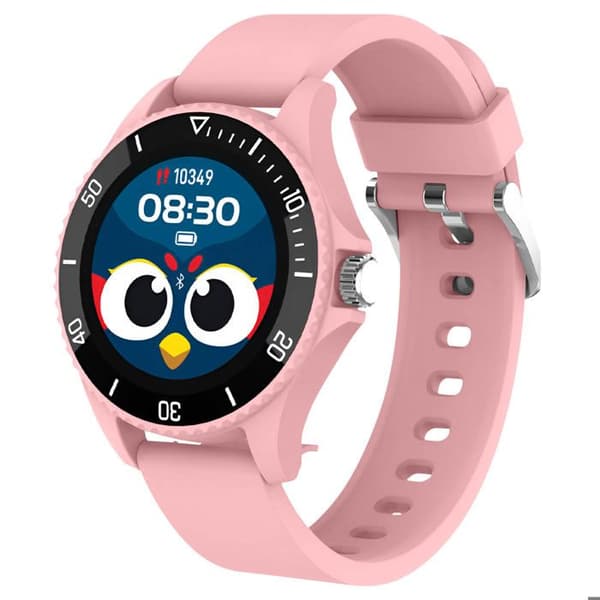 Bluetooth Smartklocka Barn Vattentät IP68 Maxlife Rosa Puder