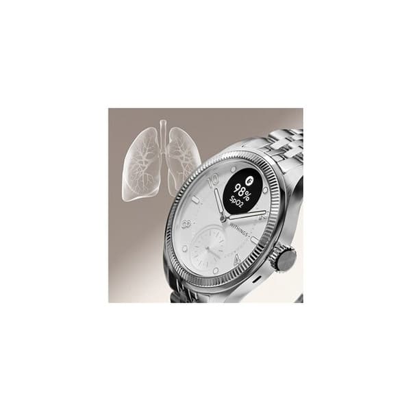 Smarwatch hälsa - WITHINGS - ScanWatch Nova Brilliant - EKG - Temperaturövervakning - Sömn