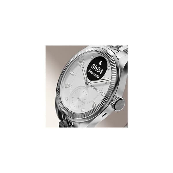 Smarwatch hälsa - WITHINGS - ScanWatch Nova Brilliant - EKG - Temperaturövervakning - Sömn