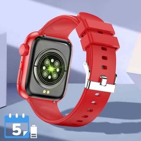 Smartwatch med Bluetooth-samtal och kamerakontroll IGO Watch 3 Forever Röd
