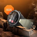 Miniatyrbild 6 av 6: GPS Sport Smartklocka Vattentålighet 5ATM 14d Batteritid Klocka 2 Hammer Svart