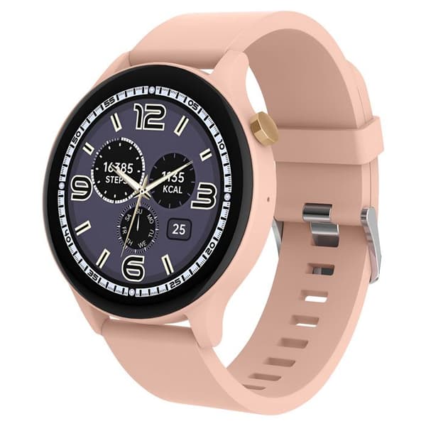 Vattentät Bluetooth Smartklocka IP67 Maxlife Rosa Puder