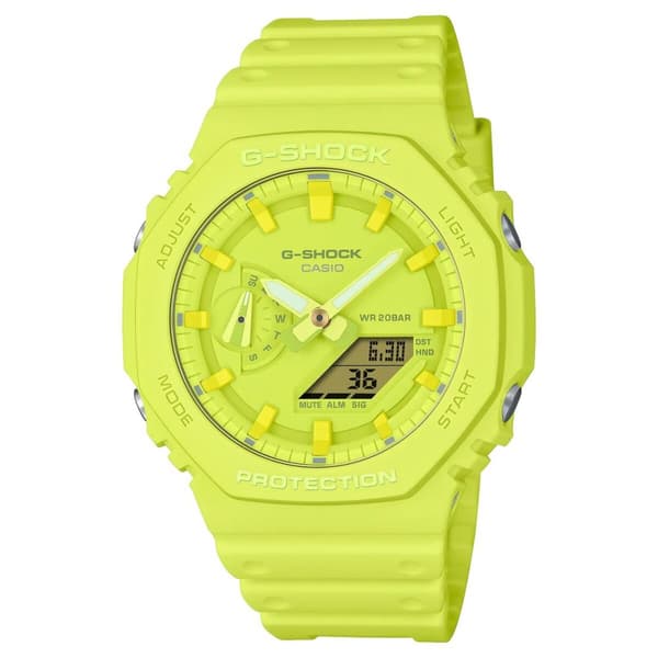 Miesten rannekellot Casio GA-2100-9A9ER Keltainen