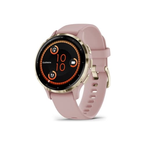 Garmin Venu 3S - puderrosa - smart klocka med band - 8 GB