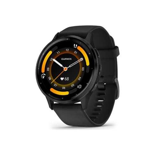 Garmin Venu 3 - svart fiberförstärkt polymer - smart klocka med band - 8 GB