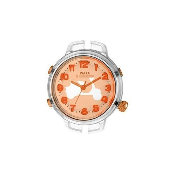 Klocka - Watx &amp; Colors - RWA1588 - Dam - Orange - Kvarts - Analogisk