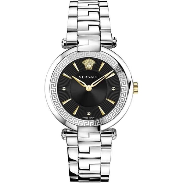 Klocka - VERSACE - Revive VE2L00321 - Quartz - Dam - Svart - Rostfritt stål - 3 Atm