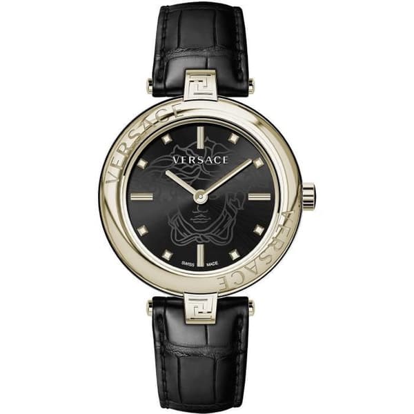 Klocka - VERSACE - New Lady VE2J00421 - Kvarts - Dam - Rostfritt stål - Svart