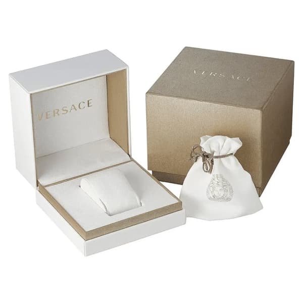 Versace V12060017 Hellenyium Quartz Blue Dial Dameur