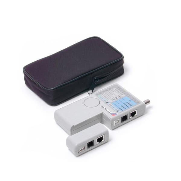 StarTech.com Professional Multi Function RJ45 RJ11 USB and BNC Cable Tester - network tester