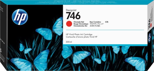 HP 746 300-ML CHROMATIC RED