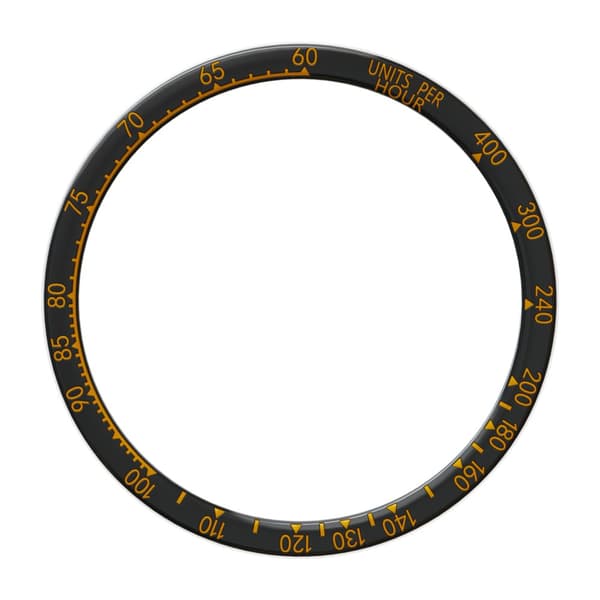 INF Svart och orange ram för Fenix 8 (47mm) - Färgstark utgåva