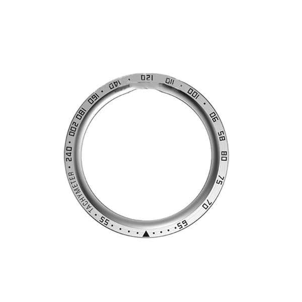 INF Stilig sølvramme med svarte markører for Samsung Galaxy Watch5 Pro
