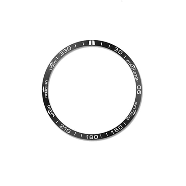 INF Stilig svart Garmin Fenix 7S Bezel - Forbedre klokken din