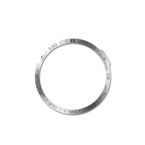 INF Stilig sølvrammering for Garmin Fenix 7/7 Pro