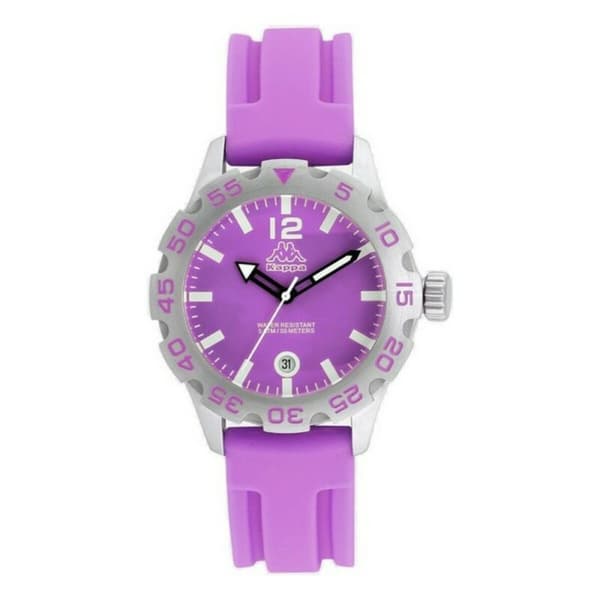 Klokker for Kvinner Kappa KP-1401L Ø 38 mm - Lilla