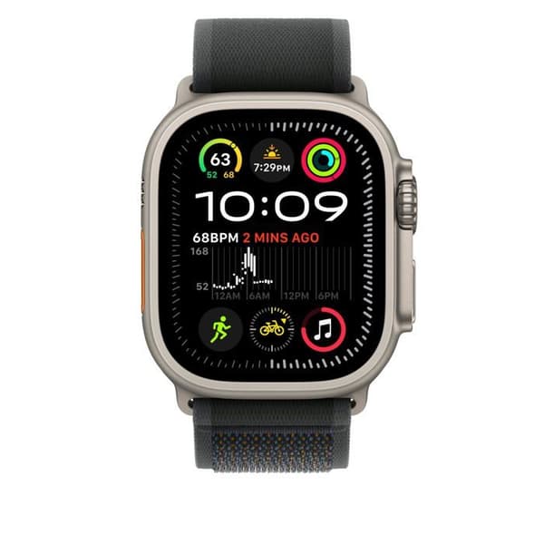 Smartwatch med en elegant design och avancerade funktioner, högkvalitativ pekskärm, kraftfull processor.