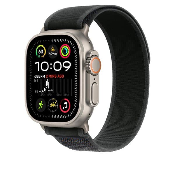 Smartwatch med en elegant design och avancerade funktioner, högkvalitativ pekskärm, kraftfull processor.