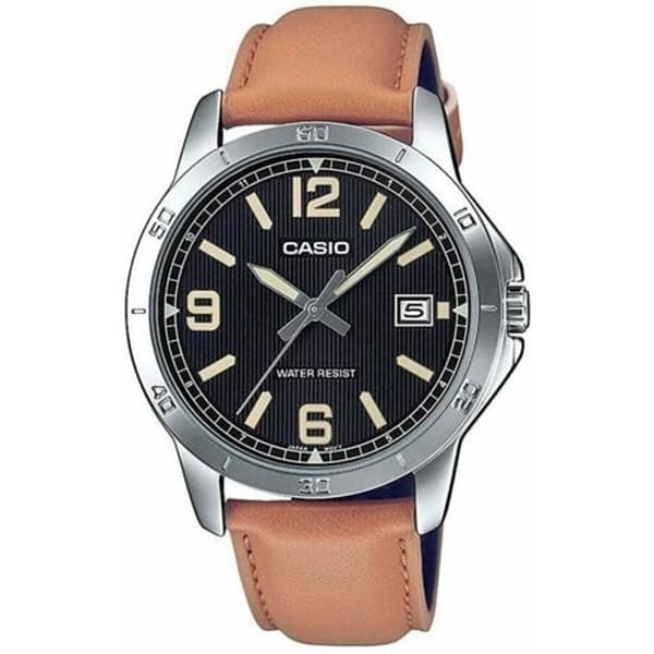 Herreur Casio COLLECTION Beige Sort (Ø 41 mm)