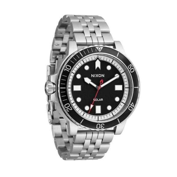Herreur Nixon A1402-5233 Sort Sølvfarvet
