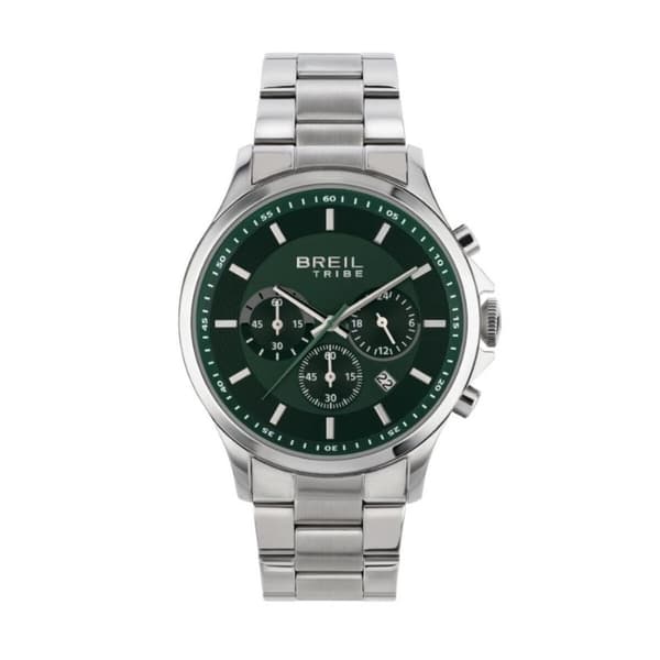 Herreur Breil EW0660 Grøn Sølvfarvet (Ø 43 mm)