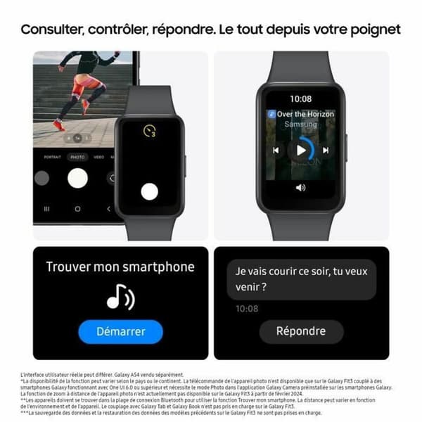 Herreur Samsung Galaxy Fit 3 Grå