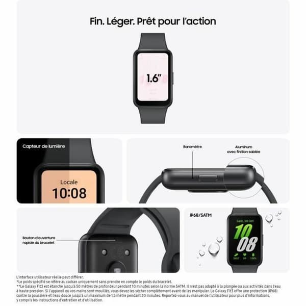 Herreur Samsung Galaxy Fit 3 Grå