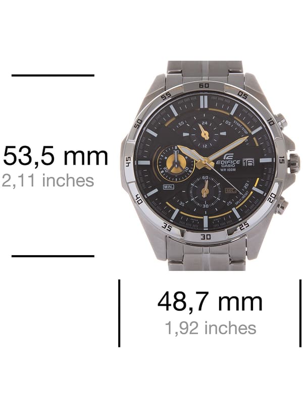 Mens Watch Casio EFR-556D-1AVUEF, Quartz, 46mm, 10ATM