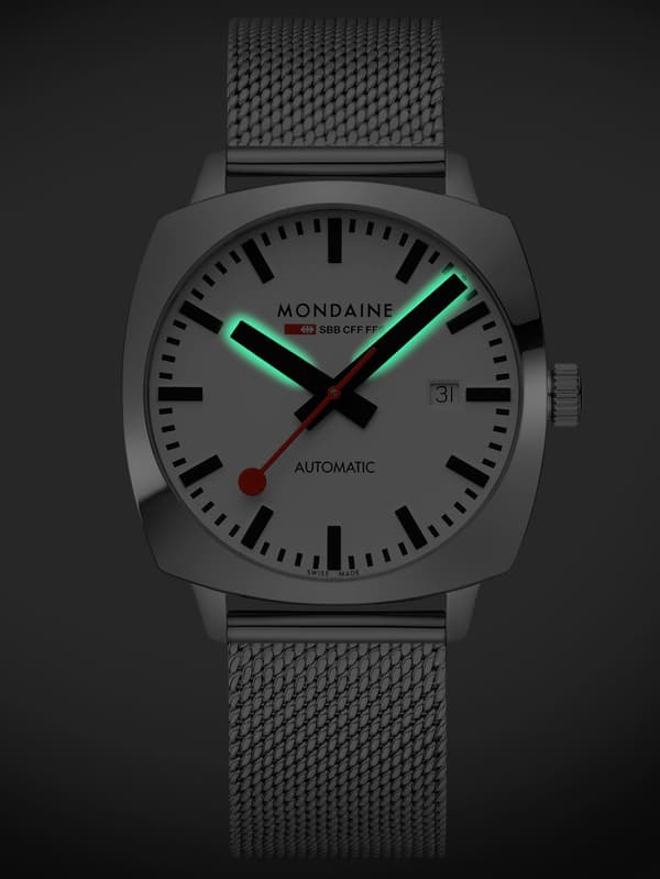Mens Watch Mondaine MSL.3961B.SM, Automatic, 39mm, 10ATM