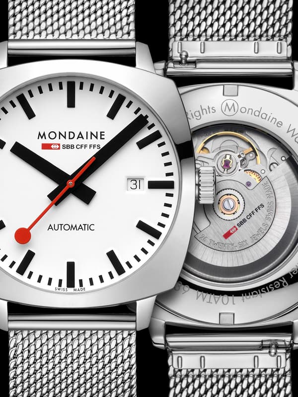 Mens Watch Mondaine MSL.3961B.SM, Automatic, 39mm, 10ATM
