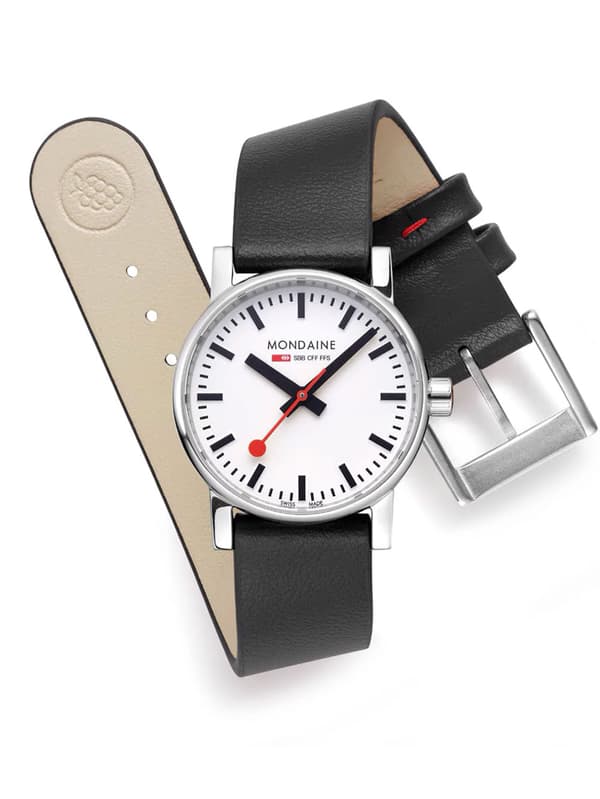 Ladies Watch Mondaine MSE.30110.LBV, Quartz, 30mm, 3ATM