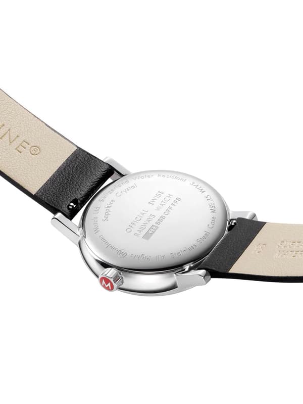 Ladies Watch Mondaine MSE.35110.LBV, Quartz, 35mm, 3ATM