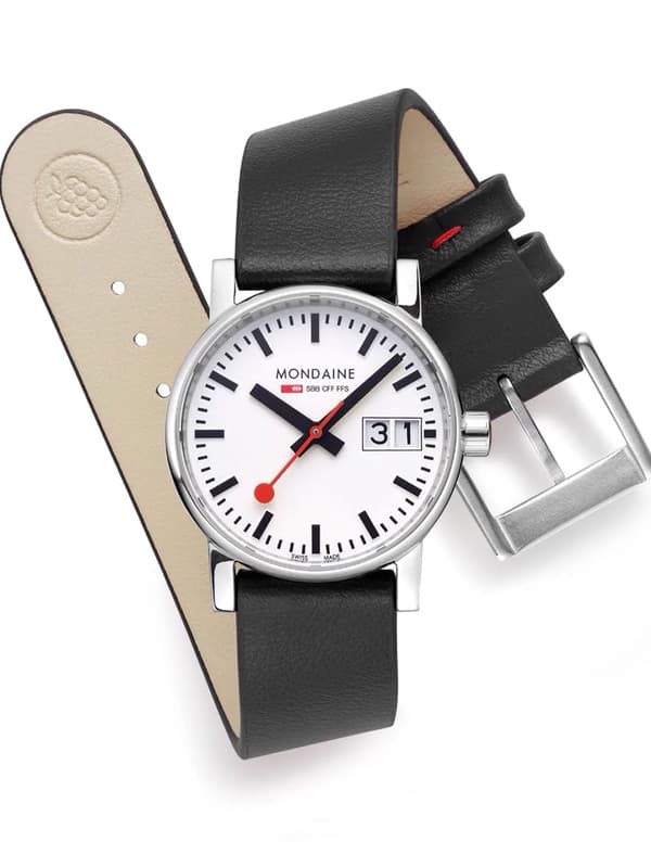 Ladies Watch Mondaine MSE.30210.LBV, Quartz, 30mm, 3ATM