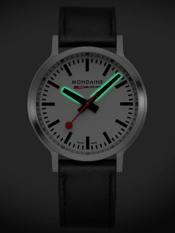 Mens Watch Mondaine MST.4101B.LBV.2SE, Quartz, 41mm, 3ATM