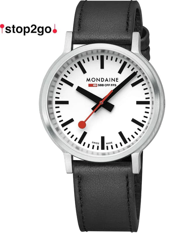 Mens Watch Mondaine MST.4101B.LBV.2SE, Quartz, 41mm, 3ATM