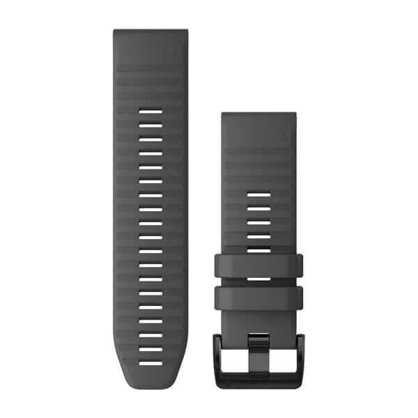Armbandsur - Garmin - Quickfit 26 - Silikon - Grå - En storlek