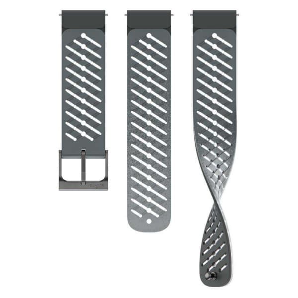 Suunto Athletic 5 -silikoniranneke 22 mm, Graphite