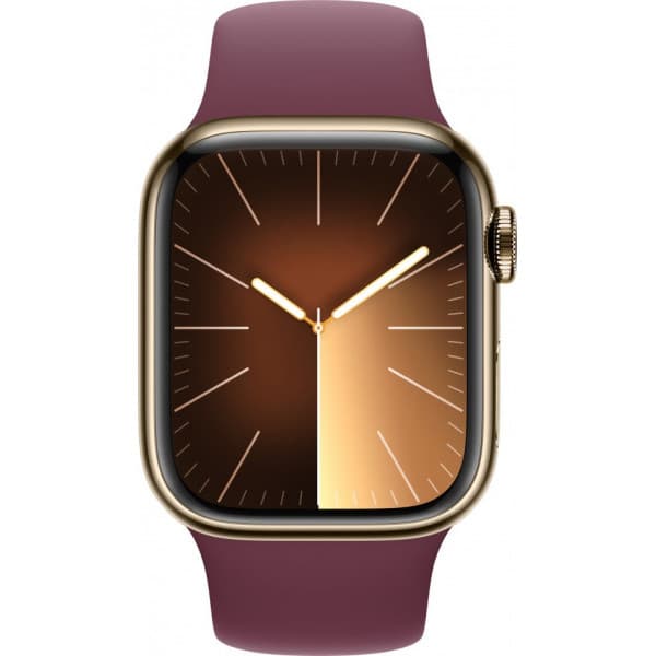 Apple Watch 41 mm hallonröd sportarmband, S/M (MT333)