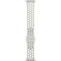 Pikkukuva 1 / 3: Apple Watch 41 mm Pure Platinum/valkoinen Nike Sport -ranneke, M/L (MUUL3)