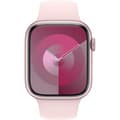 Miniatyrbild 3 av 3: Apple Watch 45 mm ljusrosa sportarmband, S/M (MT3U3)