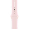 Miniatyrbild 2 av 3: Apple Watch 45 mm ljusrosa sportarmband, S/M (MT3U3)