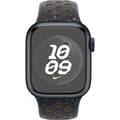 Miniatyrbild 3 av 3: Apple Watch 41 mm Midnight Sky/svart Nike Sport-armband, M/L (MUUP3)