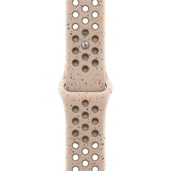 Apple Watch 45 mm Desert Stone Nike Sport-armband, M/L (MUV73)