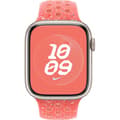 Miniatyrbild 3 av 3: Apple Watch 45 mm Magic Ember Nike Sport-armband, S/M (MUVE3)