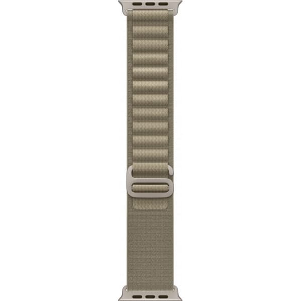 Apple Watch 49 mm olivgrön Alpine-armband, liten