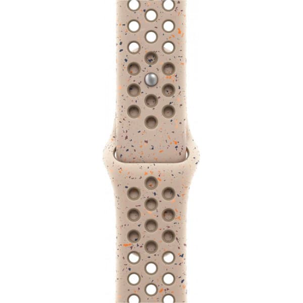 Apple Watch 41 mm Desert Stone Nike Sport -armband, M/L (MUUR3)